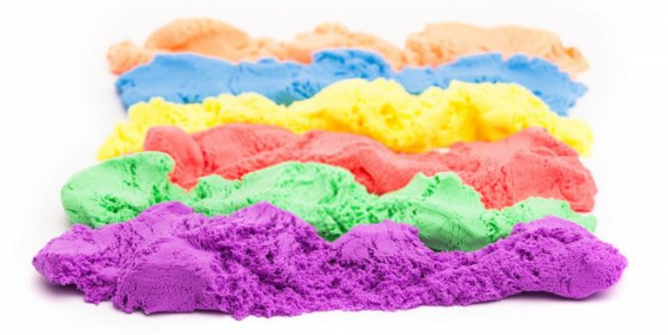 Из чего можно сделать цветной песок?