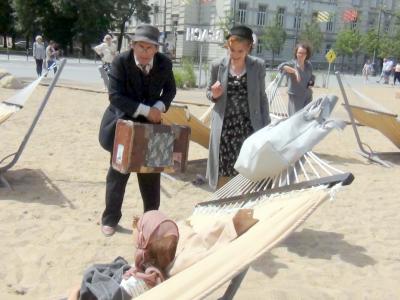 Президент Литвы поддержал решение Сейма, что площадь Лукишкес - не место для пляжа