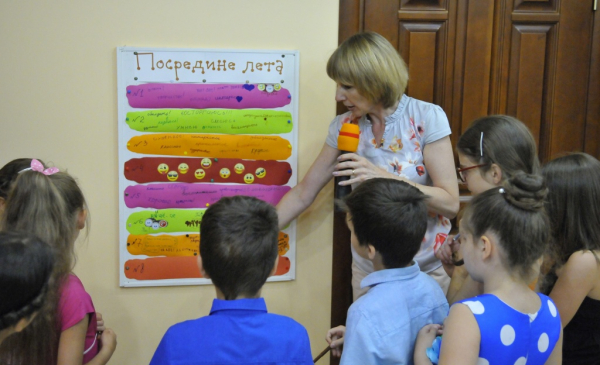 Юные киевляне подтянули русский язык в школе «Грамотеи»