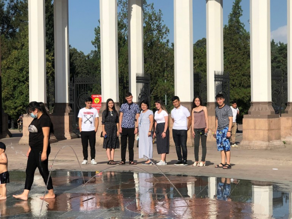 Туркменские студенты изучают русский язык в Алма-Ате