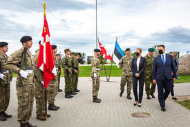 ФОТО: смотрите, как прошел визит премьера Дании в Эстонию
