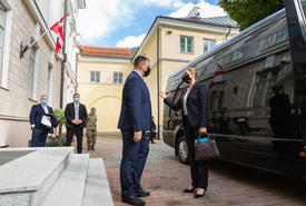 ФОТО: смотрите, как прошел визит премьера Дании в Эстонию
