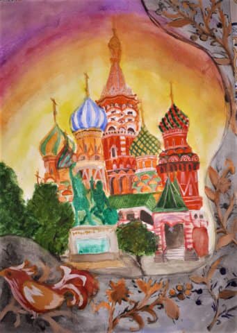 На фестиваль «Красавица Москва» работы прислали художники из Таджикистана, Казахстана, Эстонии