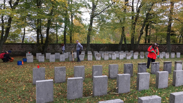 В немецком Нойнкирхене привели в порядок могилы советских граждан