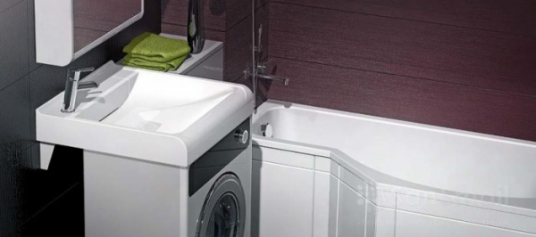 Как установить раковину над стиральной машиной: ванной комнате — свободу