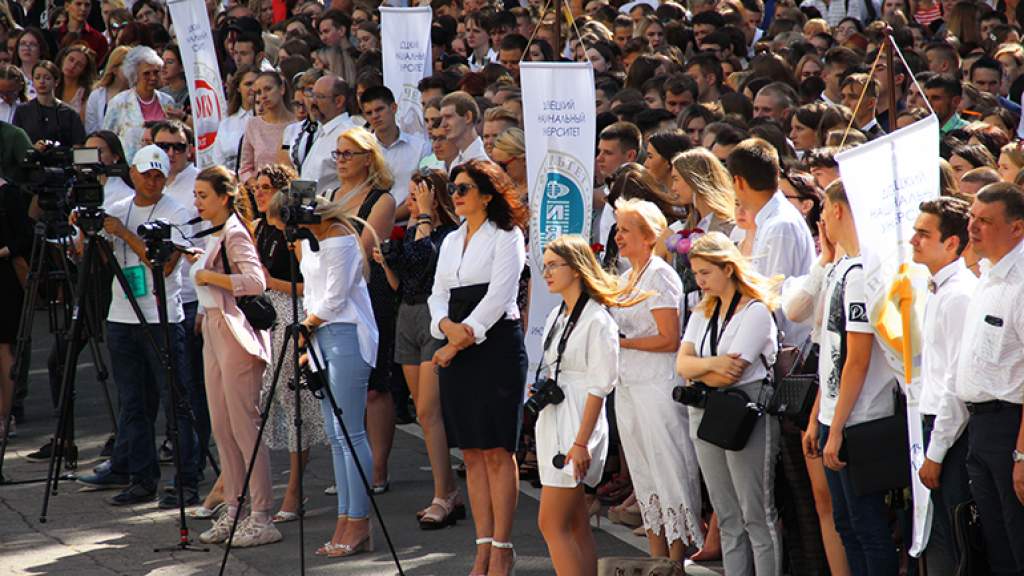 Телестудия Донецкого национального университета отметила годовщину со дня открытия