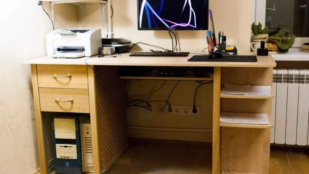 Компьютерный стол своими руками 800 фото, чертежи, инструкции