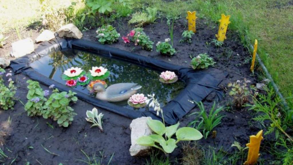 Технология создания садовых прудов — Статьи от интернет-магазина «Строительный Двор»