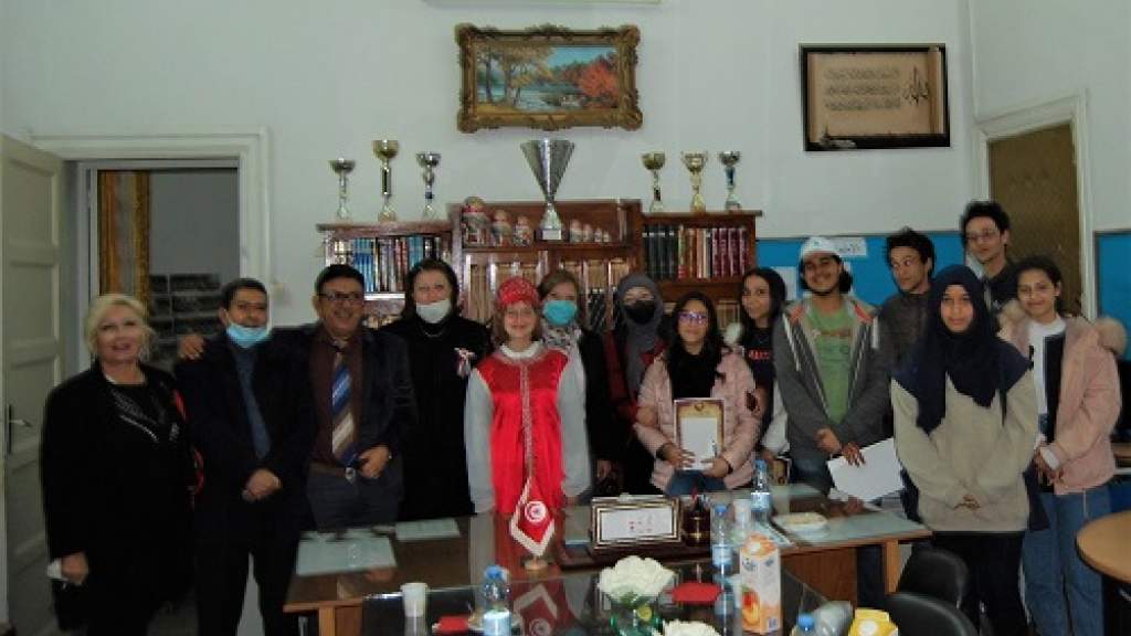 Представители КСОРС Туниса посетили лицей «Rue de Russie» 