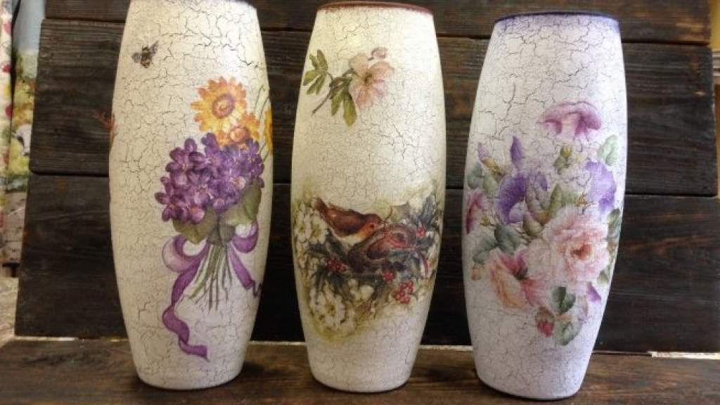Роспись вазы своими руками прозрачными красками