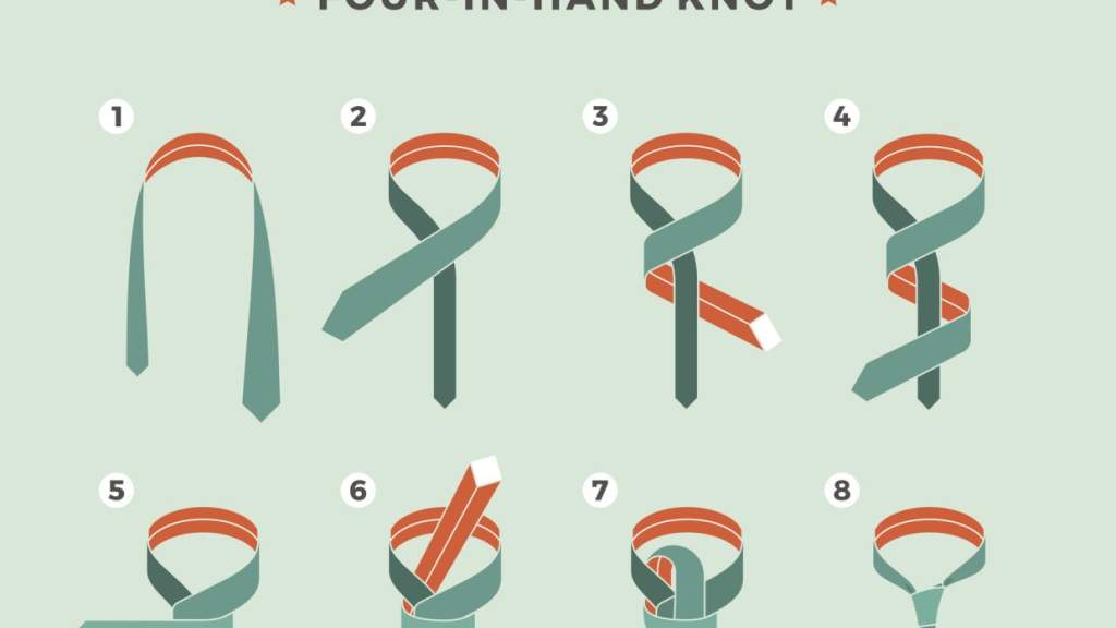 Как завязать галстук мужчине — инструкция по шагам и виды узлов